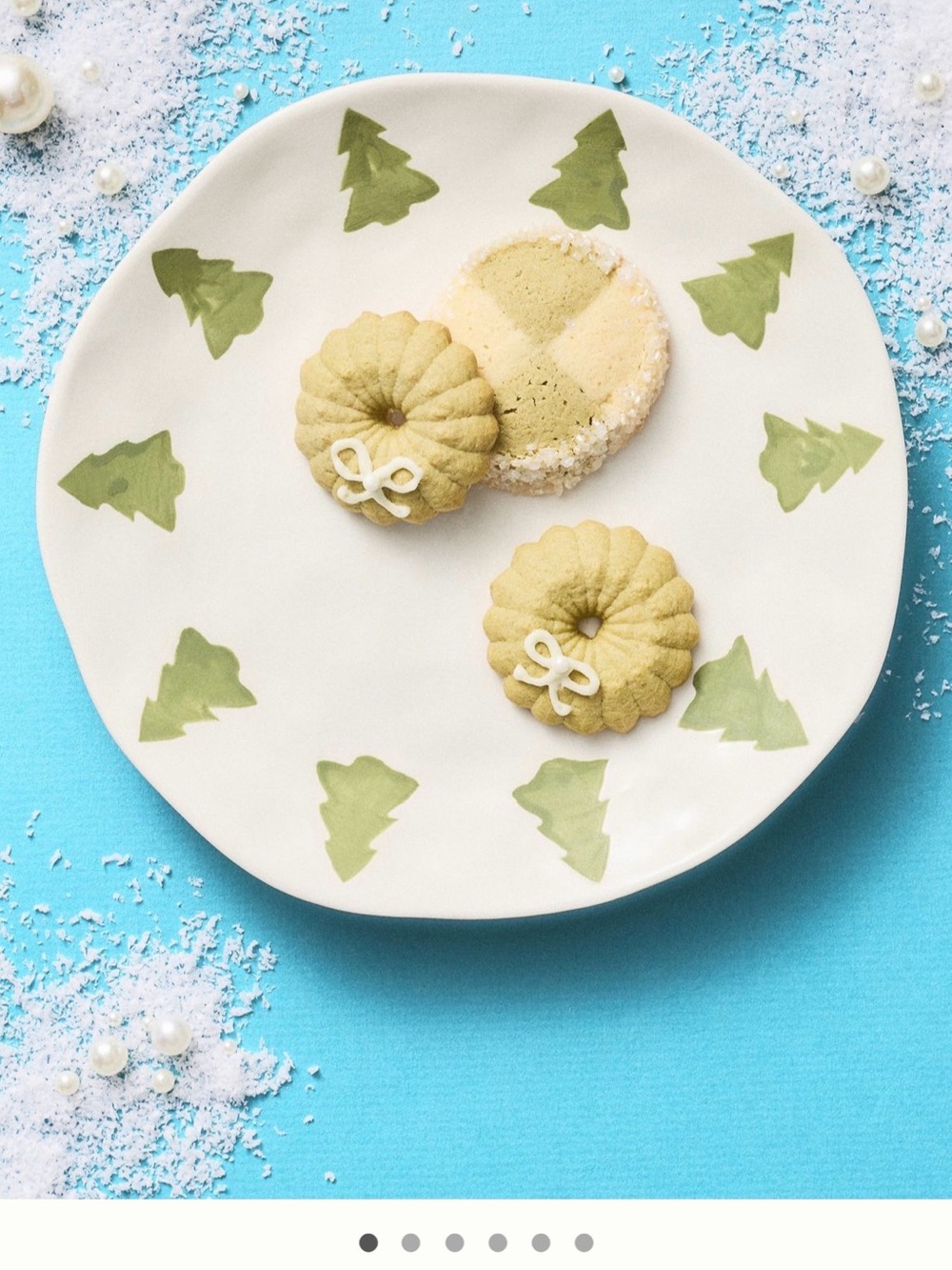 Anthropologie Vida Icon Stoneware Ceramic Dessert Plates, Set of 4